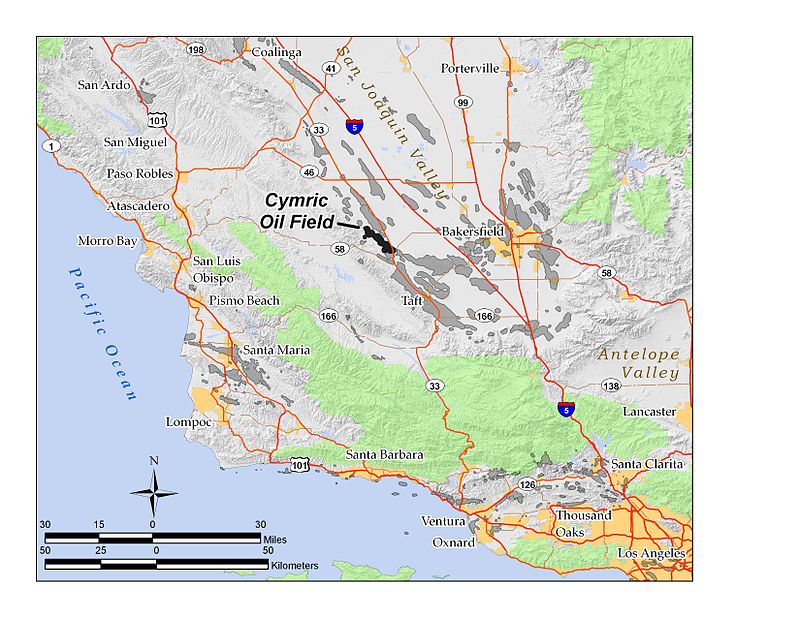 Cymric Oil Field, CA