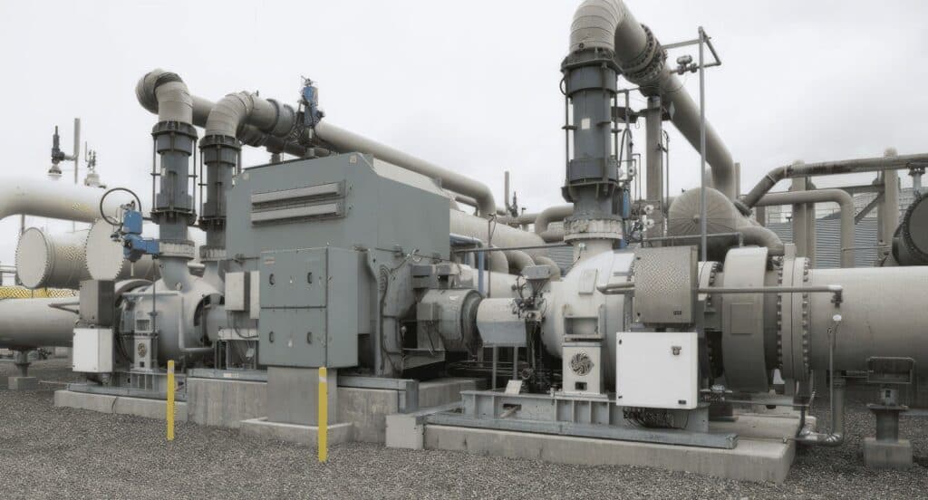 The Blue Mountain Geothermal Plant (a binary ORC power plant) in Humboldt County, Nevada, uses naturally occurring hydrothermal resources to create electricity.