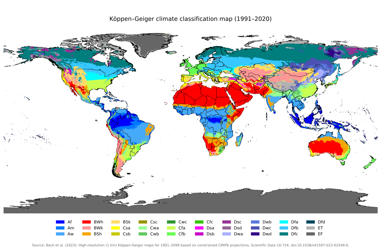 The Köppen Climate Classification - Energy Excursions